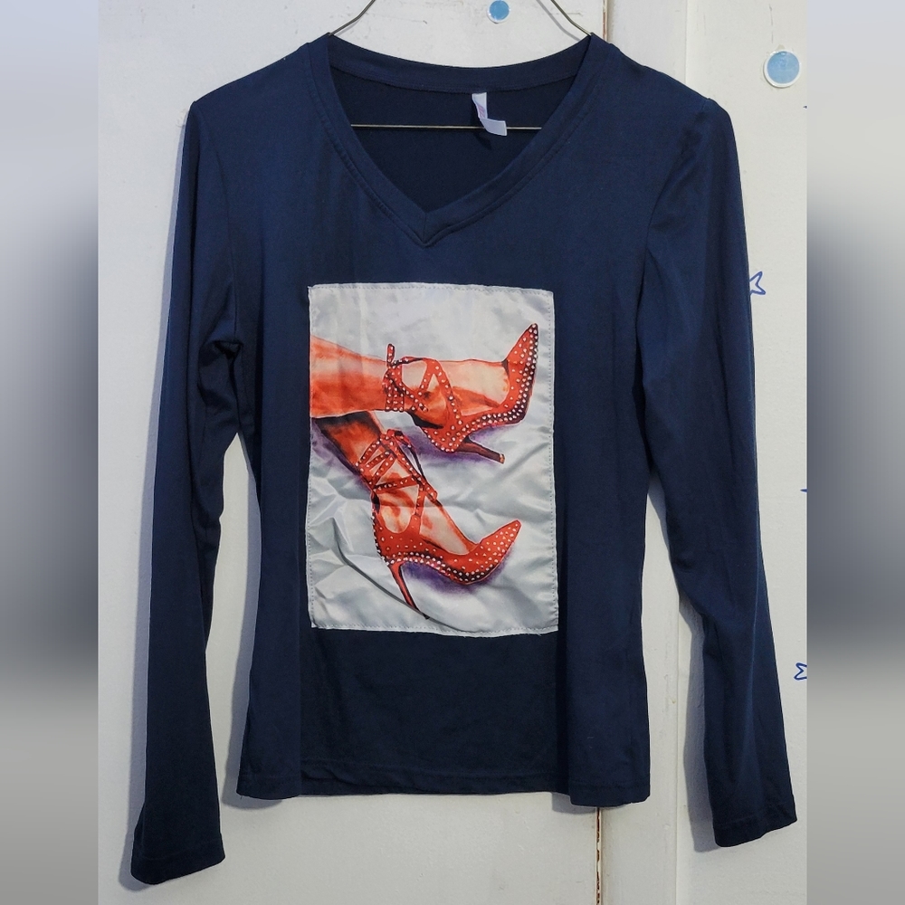 Buzz long sleeve shirt for women Blue Size Medium